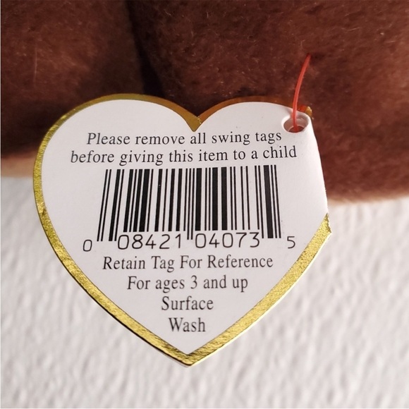 Ty Beanie Baby Hoot The Owl Rare PVC Pellets - Picture 5 of 7